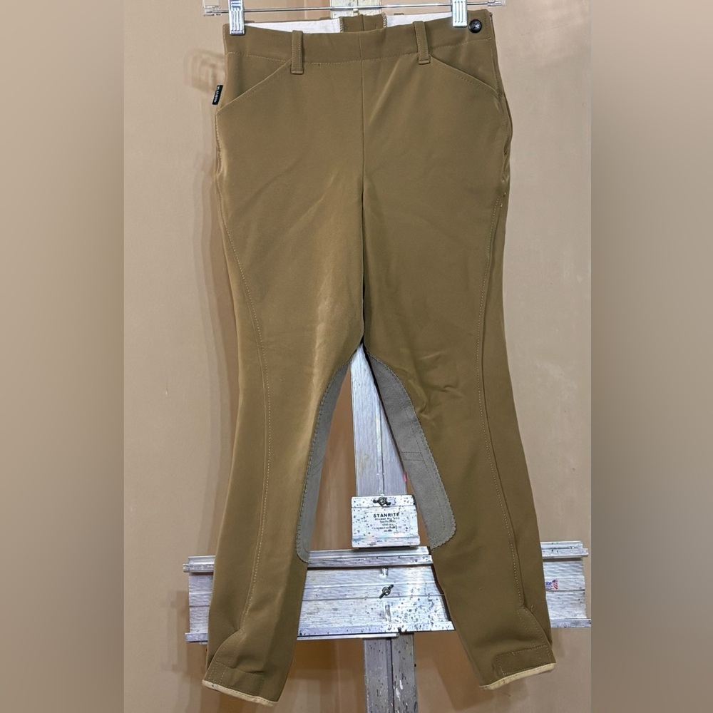 PLATINUM Ride with Pride AJPC brand" Khaki Riding Breeches Sz 12